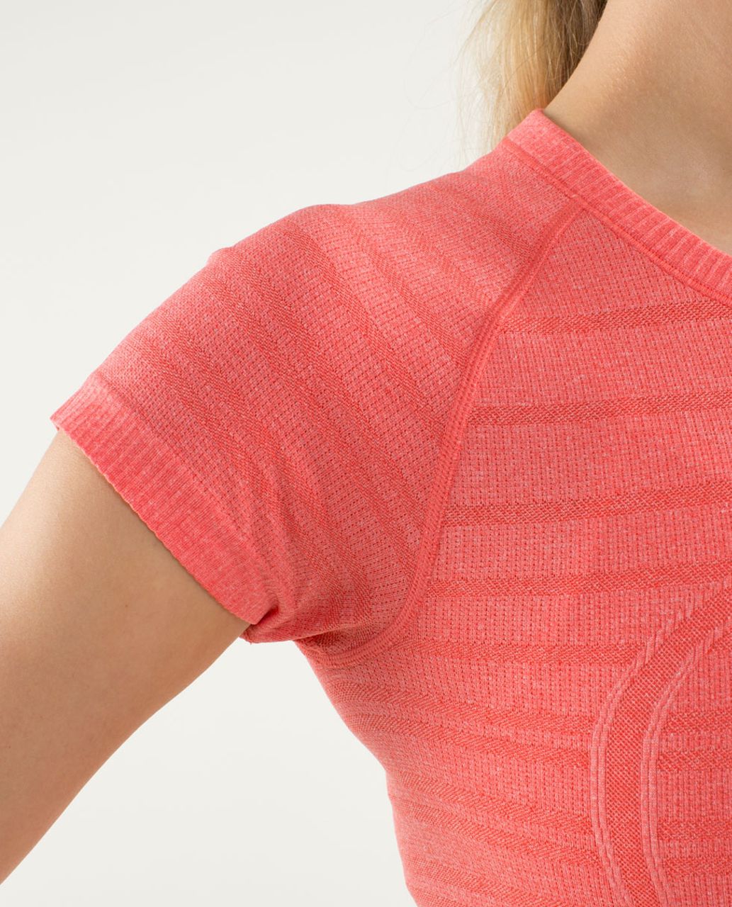 Lululemon Run:  Swiftly Tech Short Sleeve - Love Red