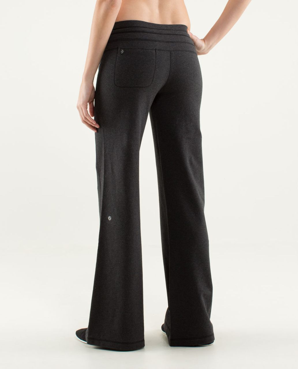 Lululemon Post Gravity Pant (Regular) - Heathered Black - lulu fanatics