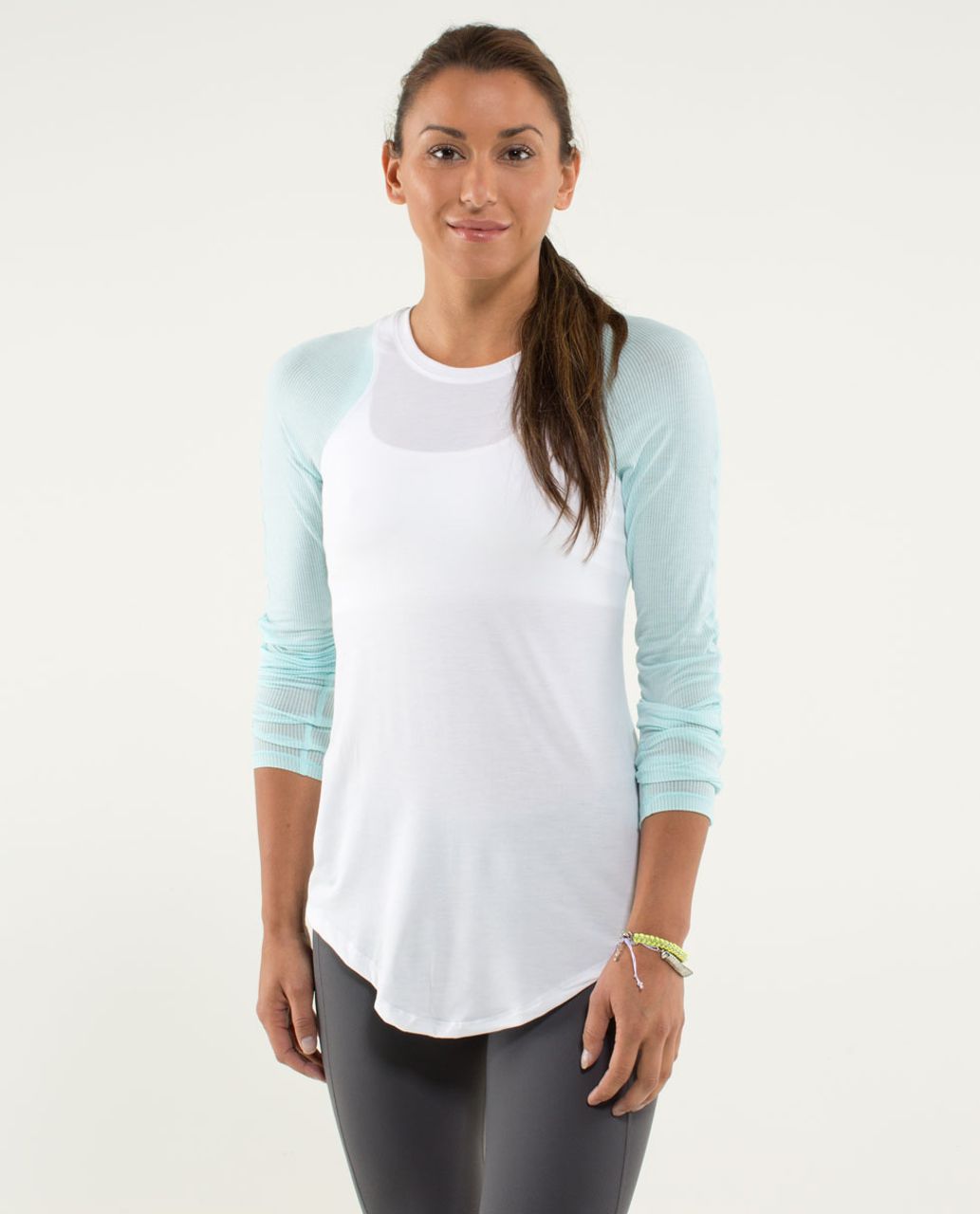 Lululemon Digni Tee Long Sleeve - White 