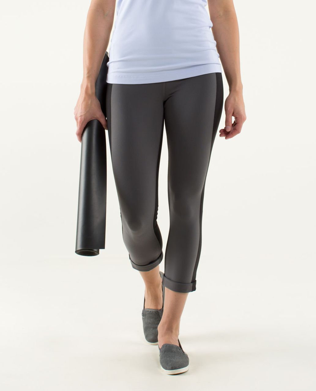 Lululemon P.Y.B. Pant - Soot Light / Black