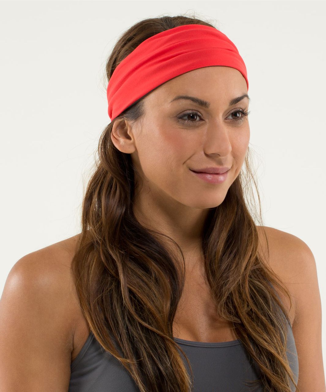 Lululemon Bang Buster Headband *Reversible - Love Red / Soot Light