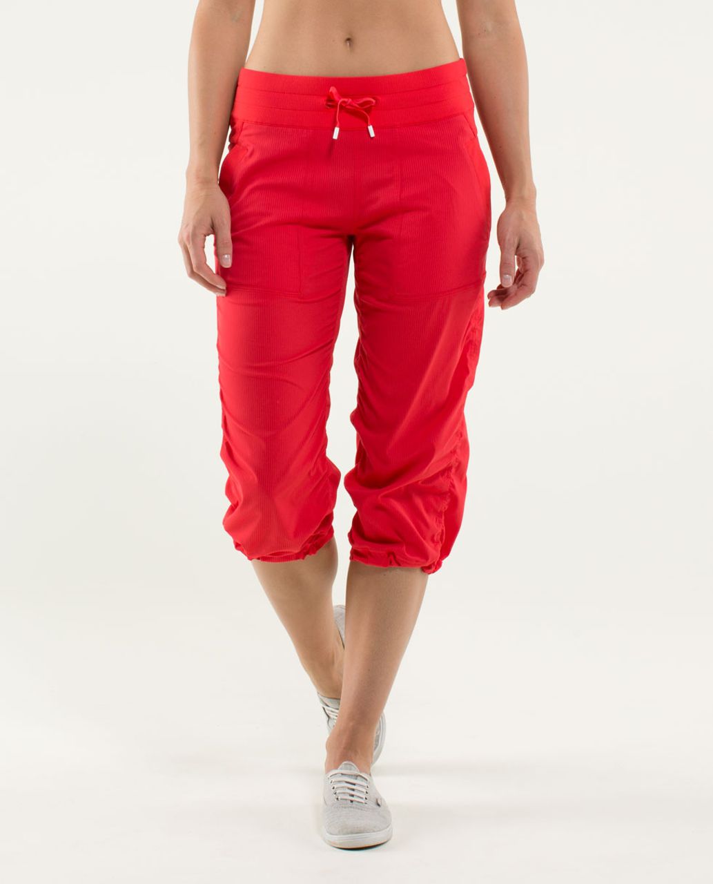 Lululemon Studio Crop *No Liner - Love Red