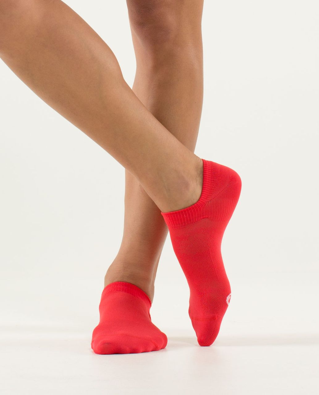 Lululemon Run For Sun Sock - Twiggy Love Red