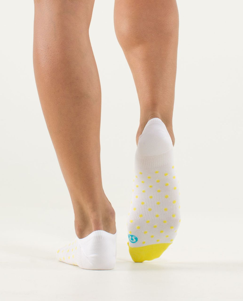 Lululemon Run For Sun Sock - Polka Dot Sizzle White