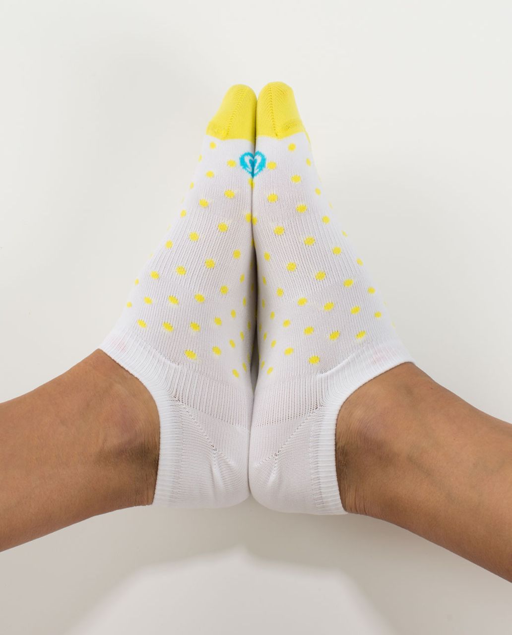 Lululemon Run For Sun Sock - Polka Dot Sizzle White