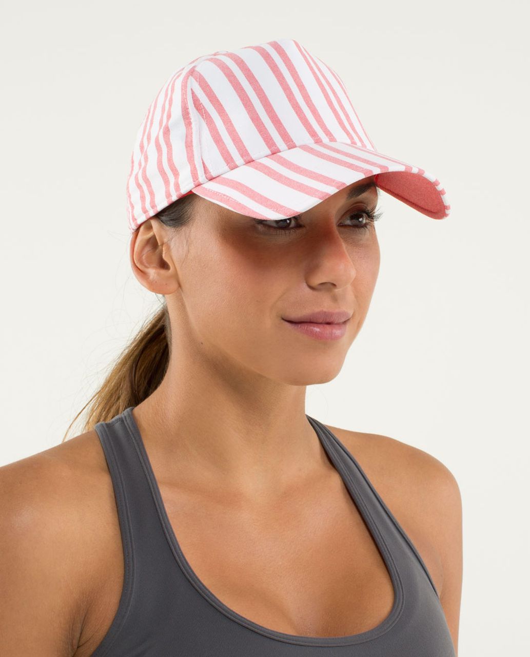 Lululemon Classy Cap - Twin Stripe Love Red / Love Red