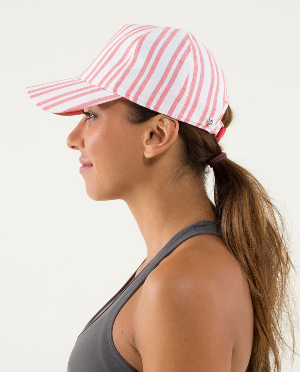 Lululemon Classy Cap - Twin Stripe Love Red / Love Red