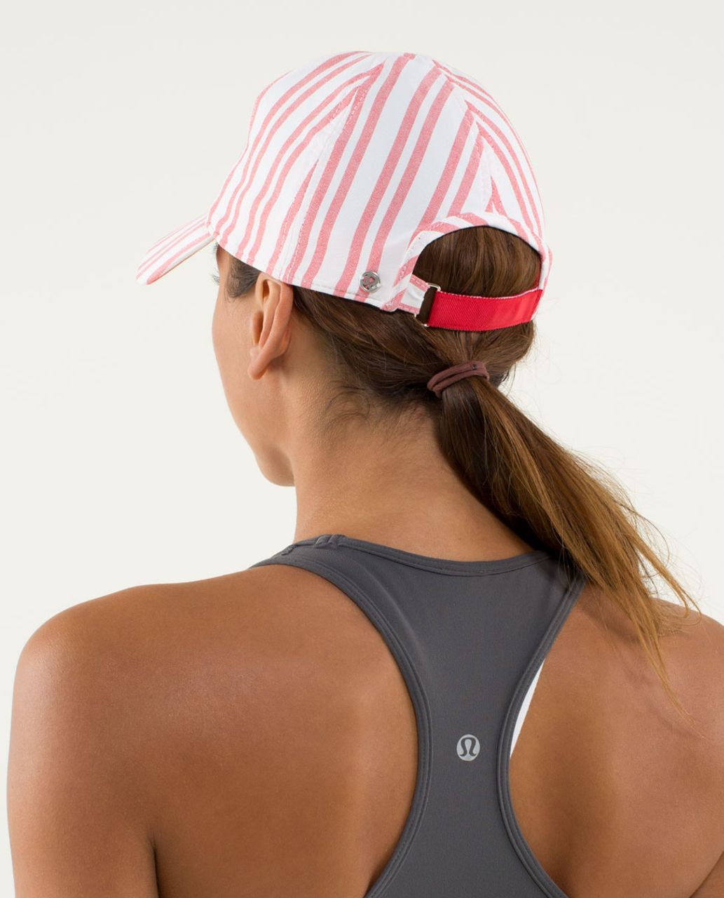 Lululemon Classy Cap - Twin Stripe Love Red / Love Red