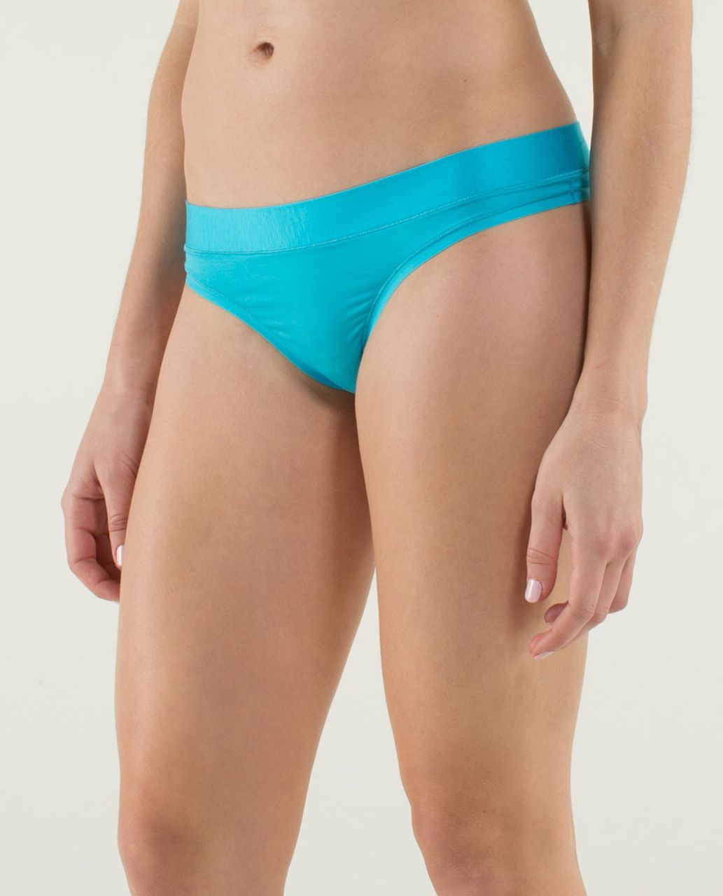 lululemon athletica, Intimates & Sleepwear, Lululemon Mula Bandhawear  Thong Brilliant Blue Nwt