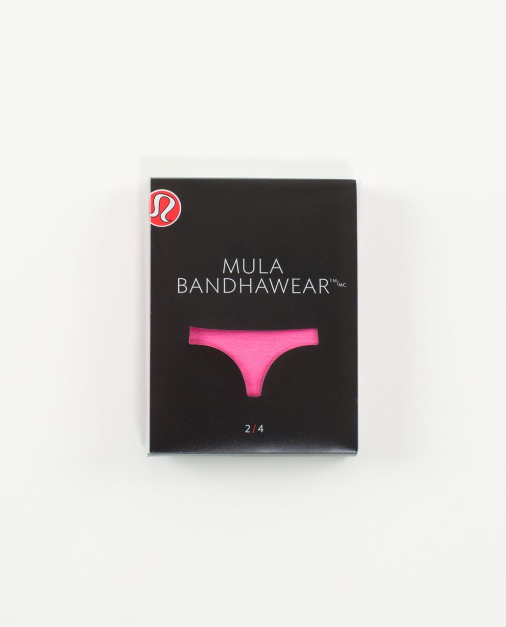 Lululemon Mula Bandhawear Thong - Raspberry Glo Light