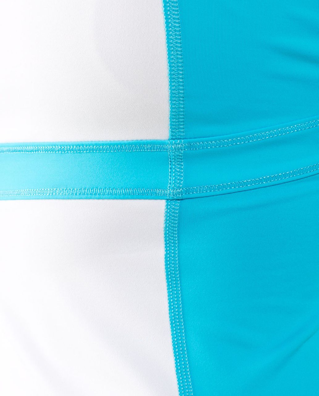 Lululemon Run:  Fast Track Tank - White / Spry Blue