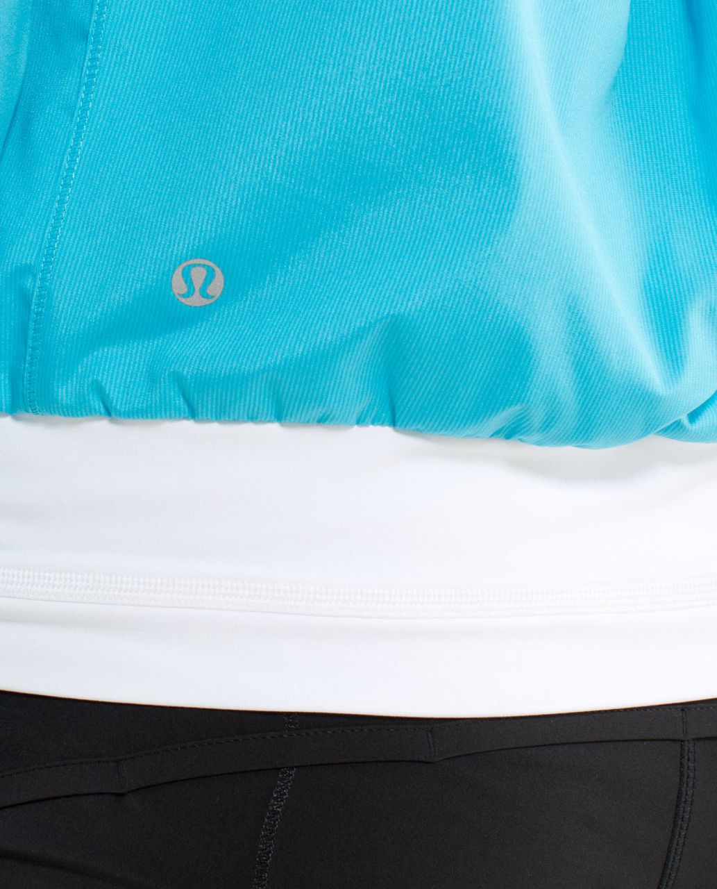 Lululemon Run:  Track Attack Jacket - Spry Blue / White