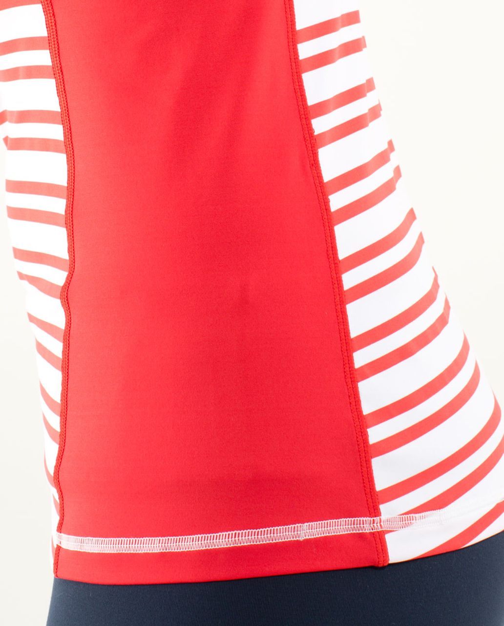 Lululemon Run: Fast Track Tank - Twin Stripe Love Red - lulu fanatics