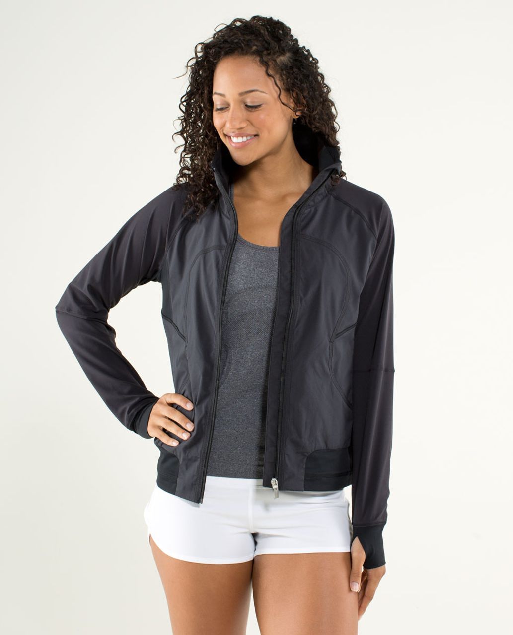 Lululemon Run: Track Attack Jacket - Black - lulu fanatics