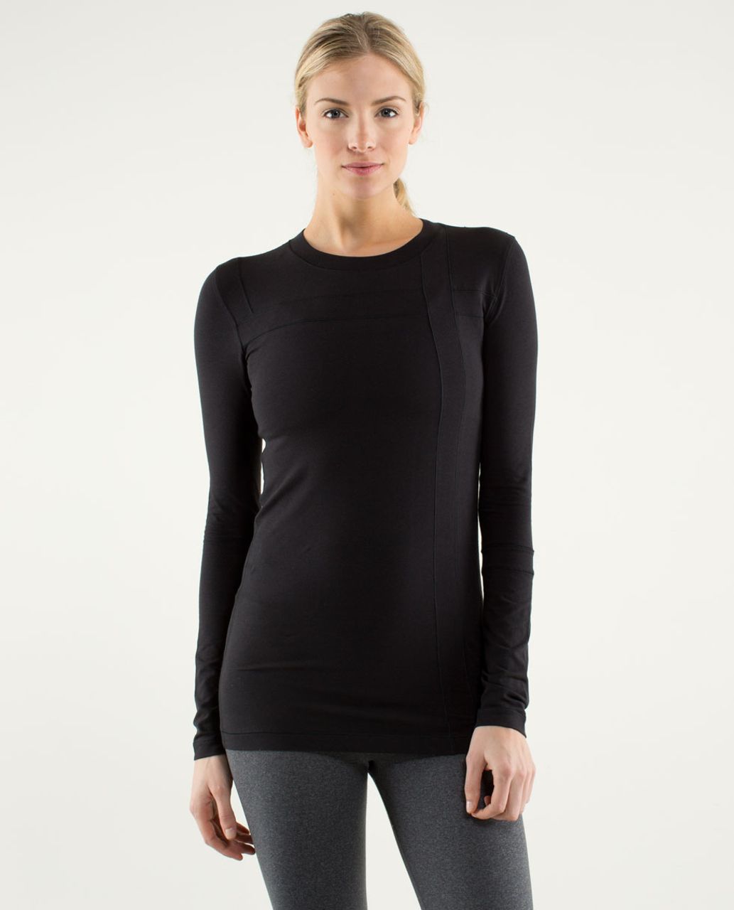 Lululemon Love Long Sleeve - Black - lulu fanatics