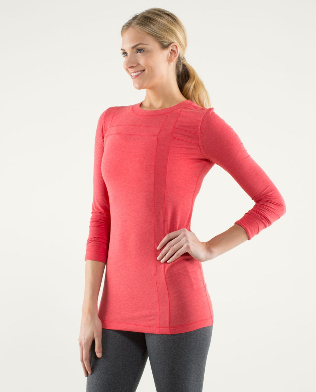 Lululemon Promenade Long Sleeve - Love Red