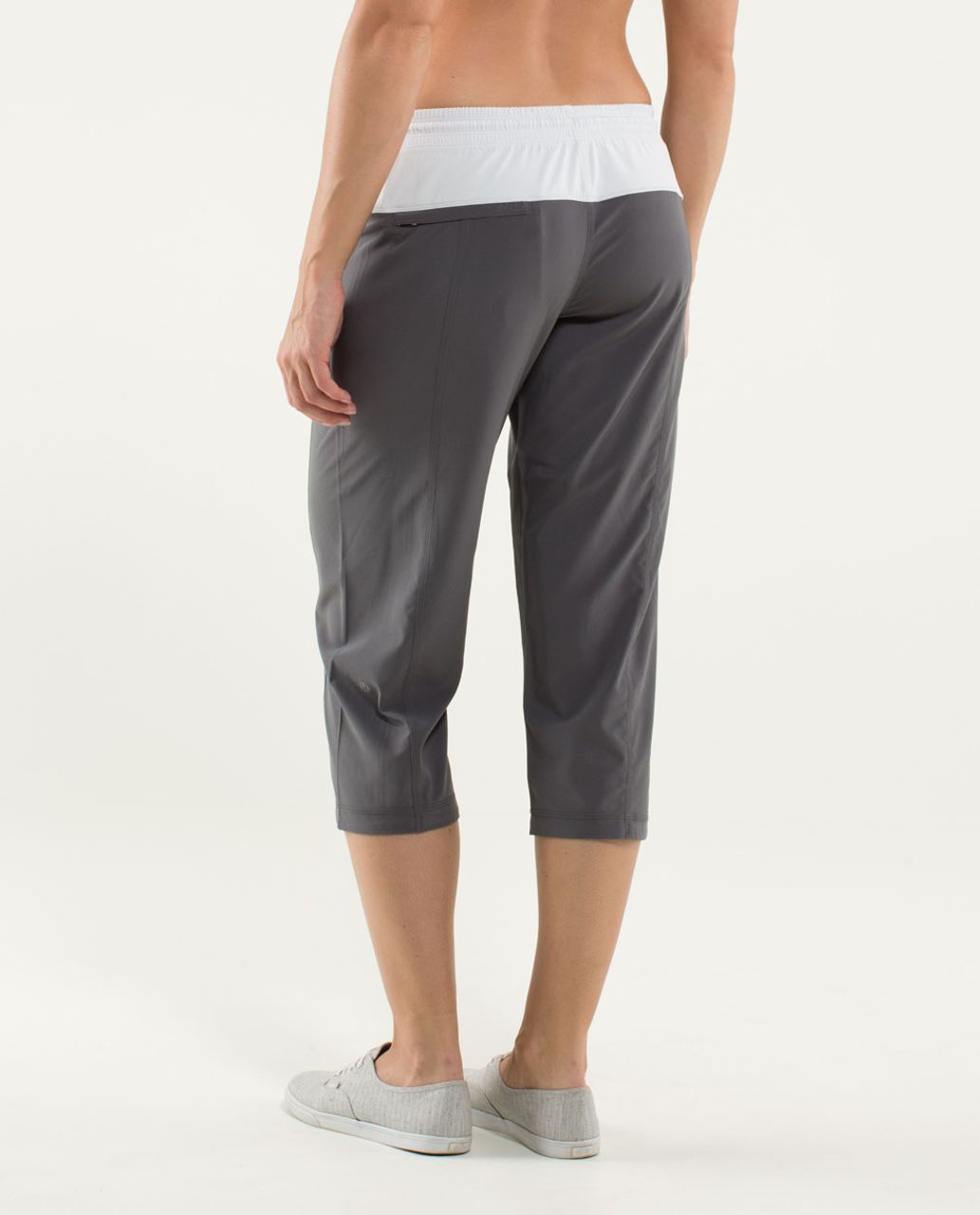 Lululemon Step Lively Crop - Soot Light / Nimbus