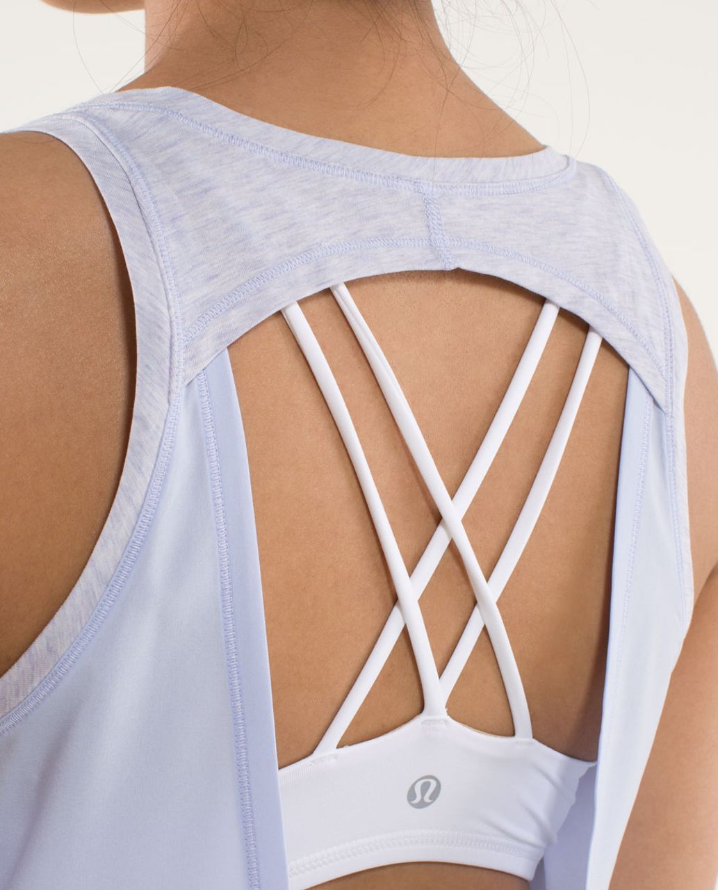 Lululemon Breathe And Release Tank - Cool Breeze