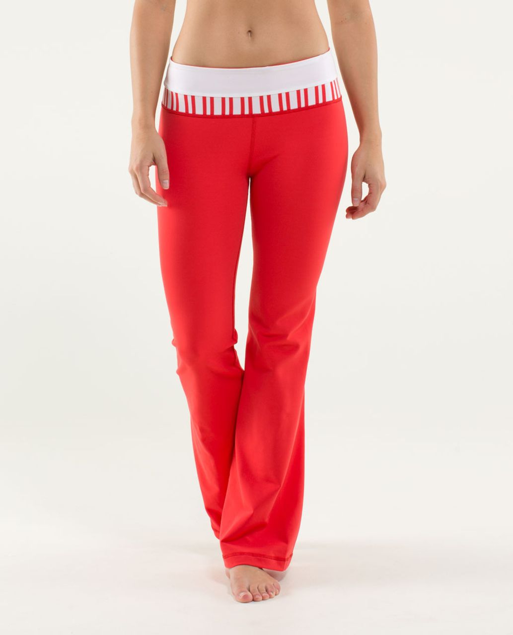 red lululemon pants