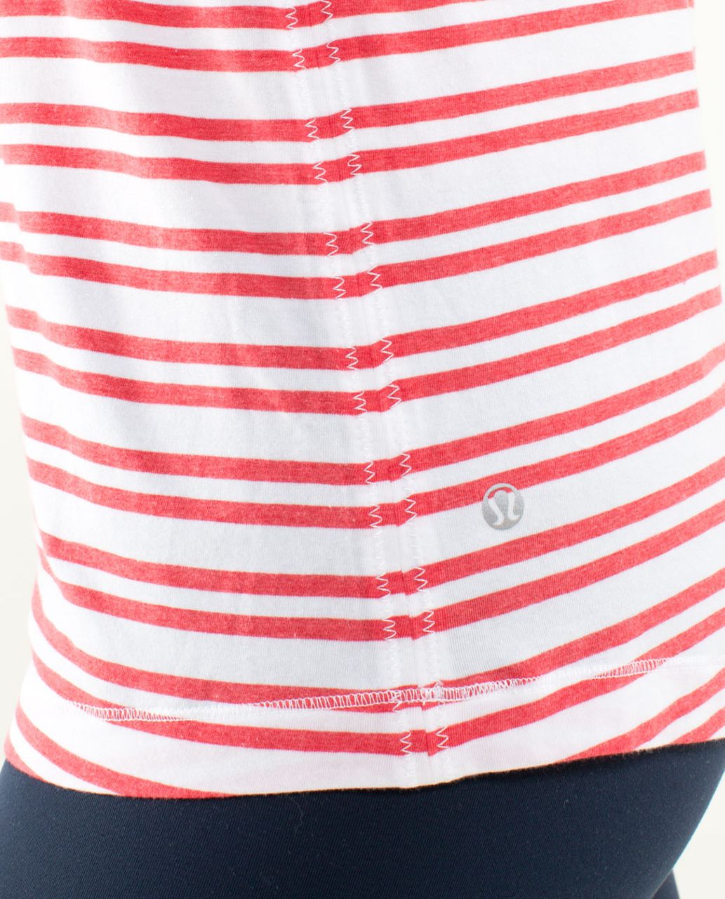 Lululemon Heart Opener Tank - Twin Stripe Heather Love Red