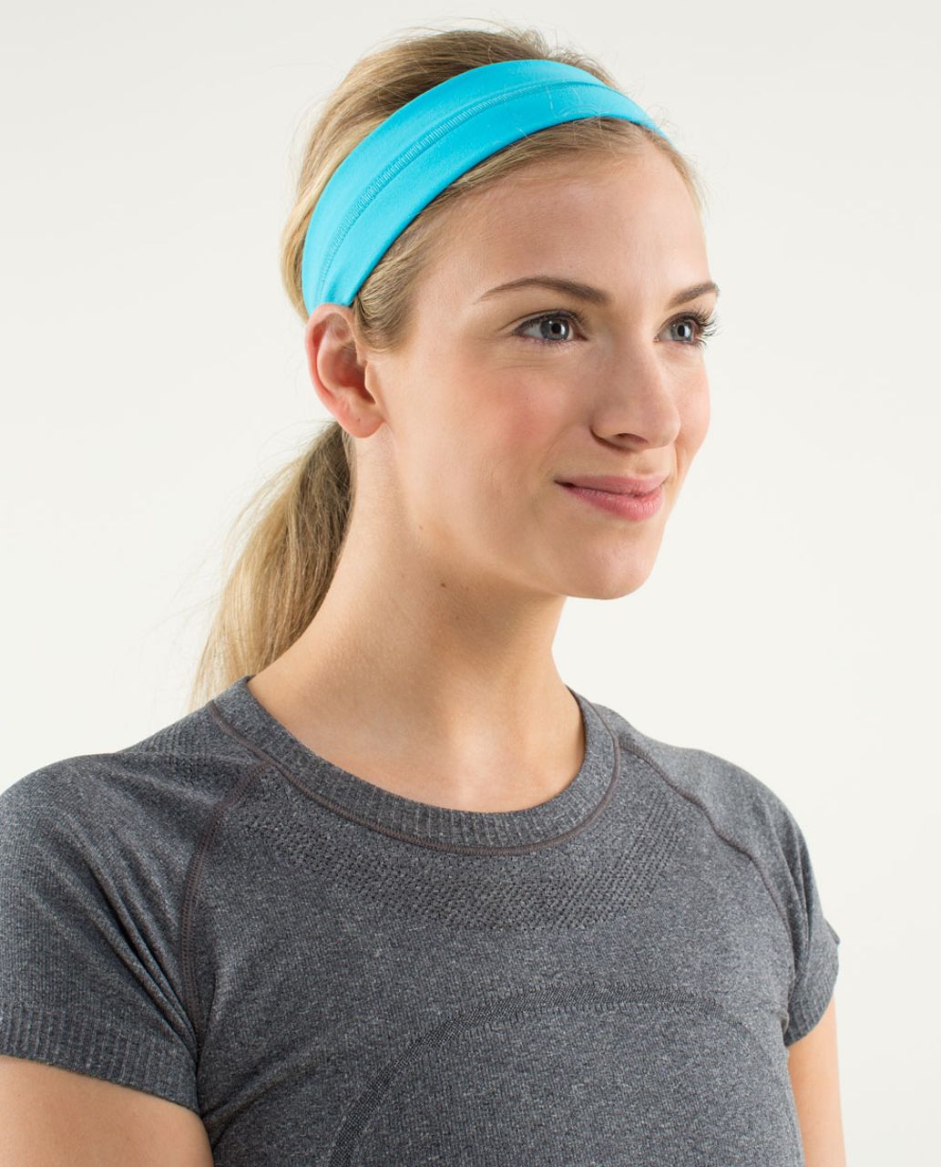 Lululemon Fly Away Tamer Headband - Spry Blue