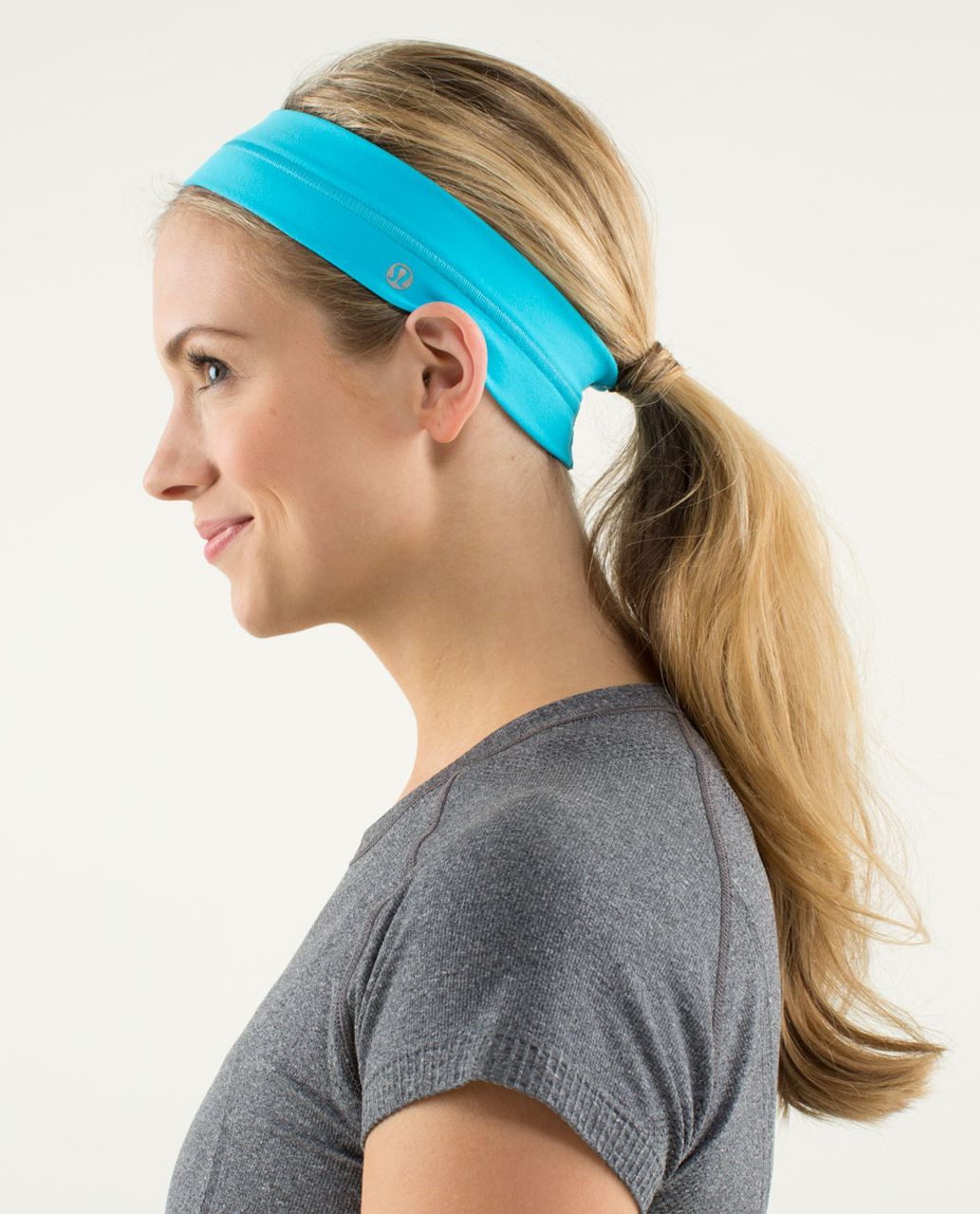 Lululemon Fly Away Tamer Headband - Spry Blue