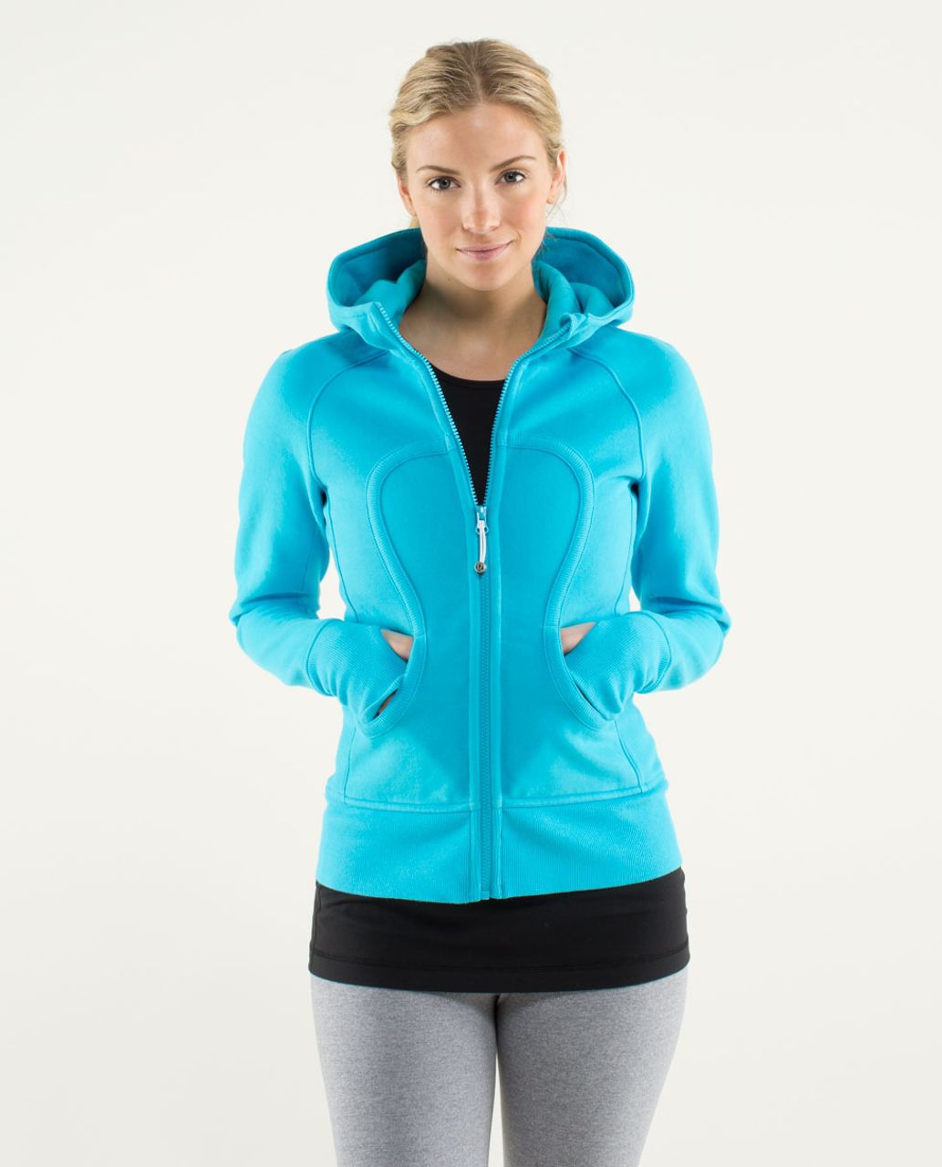 lululemon blue scuba hoodie