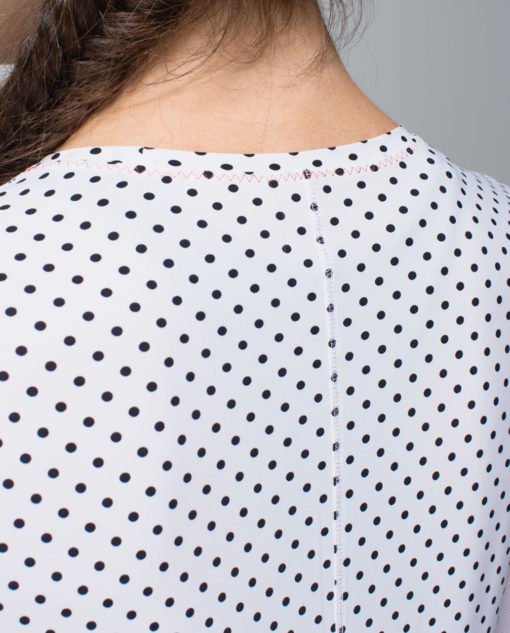 Lululemon Runbeam Long Sleeve - Mod Dot Printed Black / White