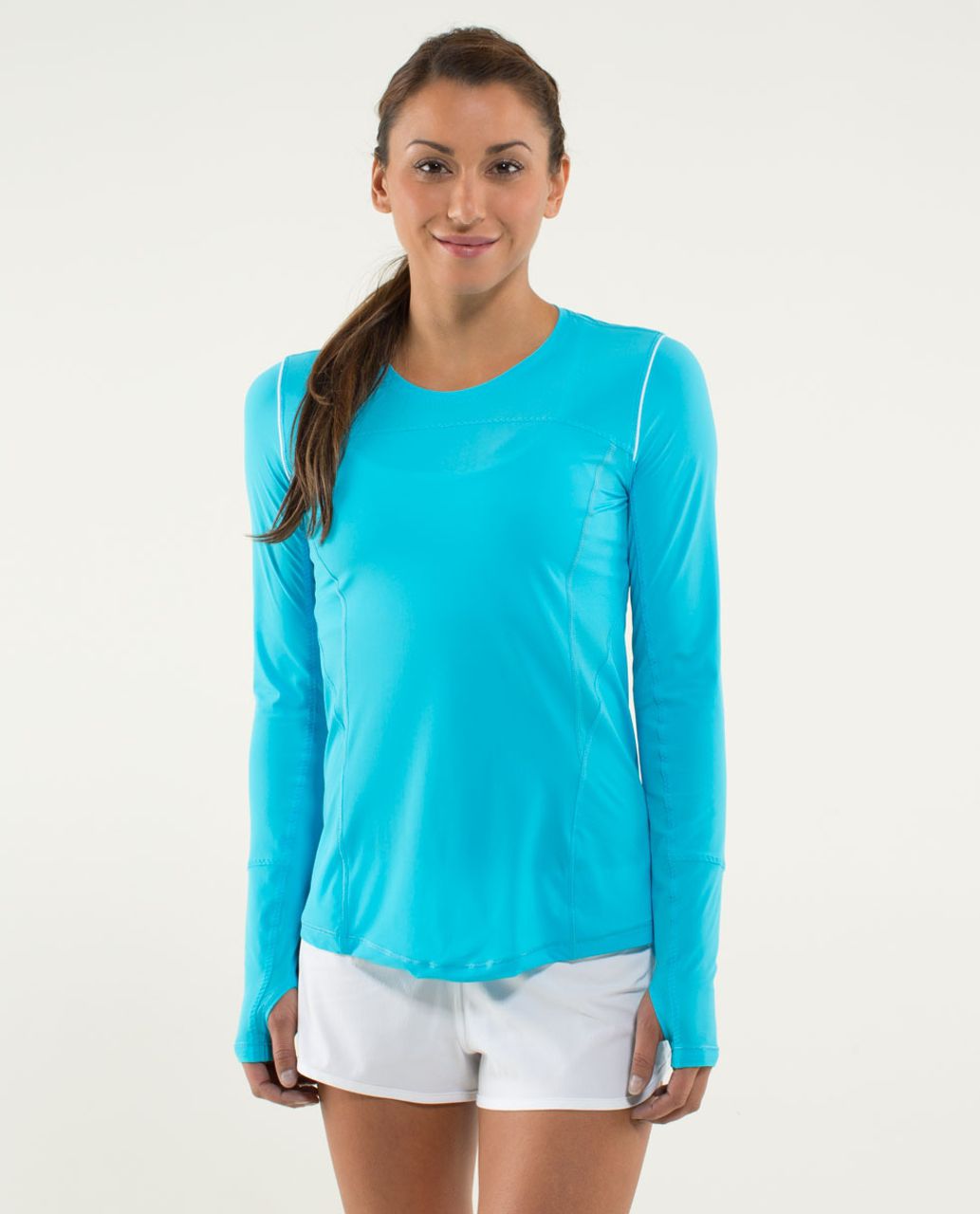 Lululemon Runbeam Long Sleeve - Spry Blue