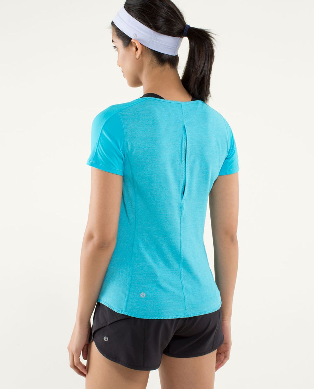 Lululemon Run:  Fast Track Short Sleeve - Spry Blue