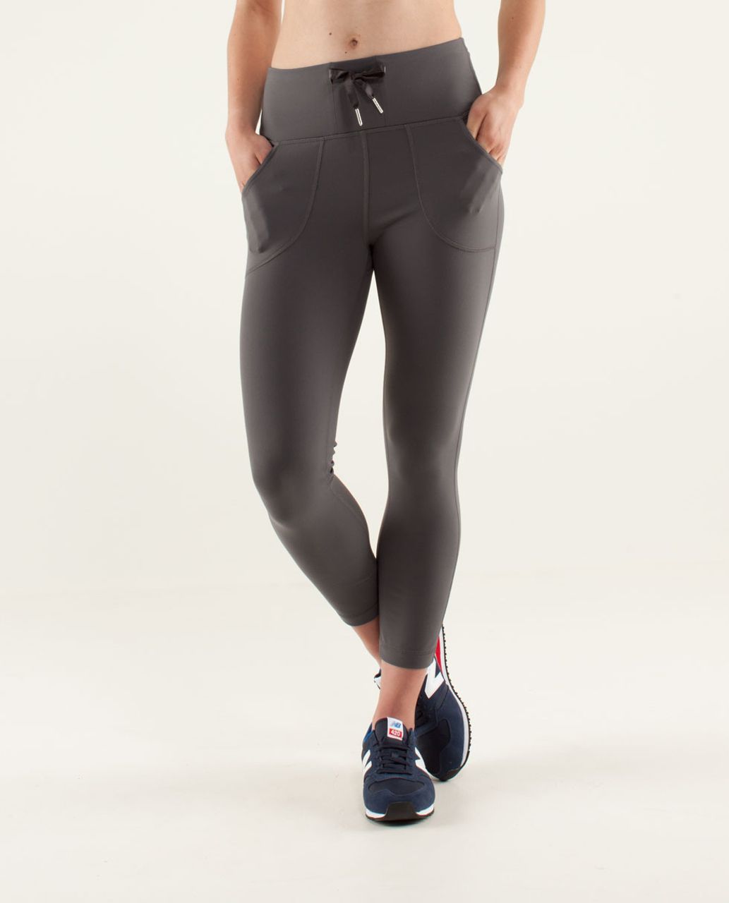 Lululemon Will Crop - Soot Light