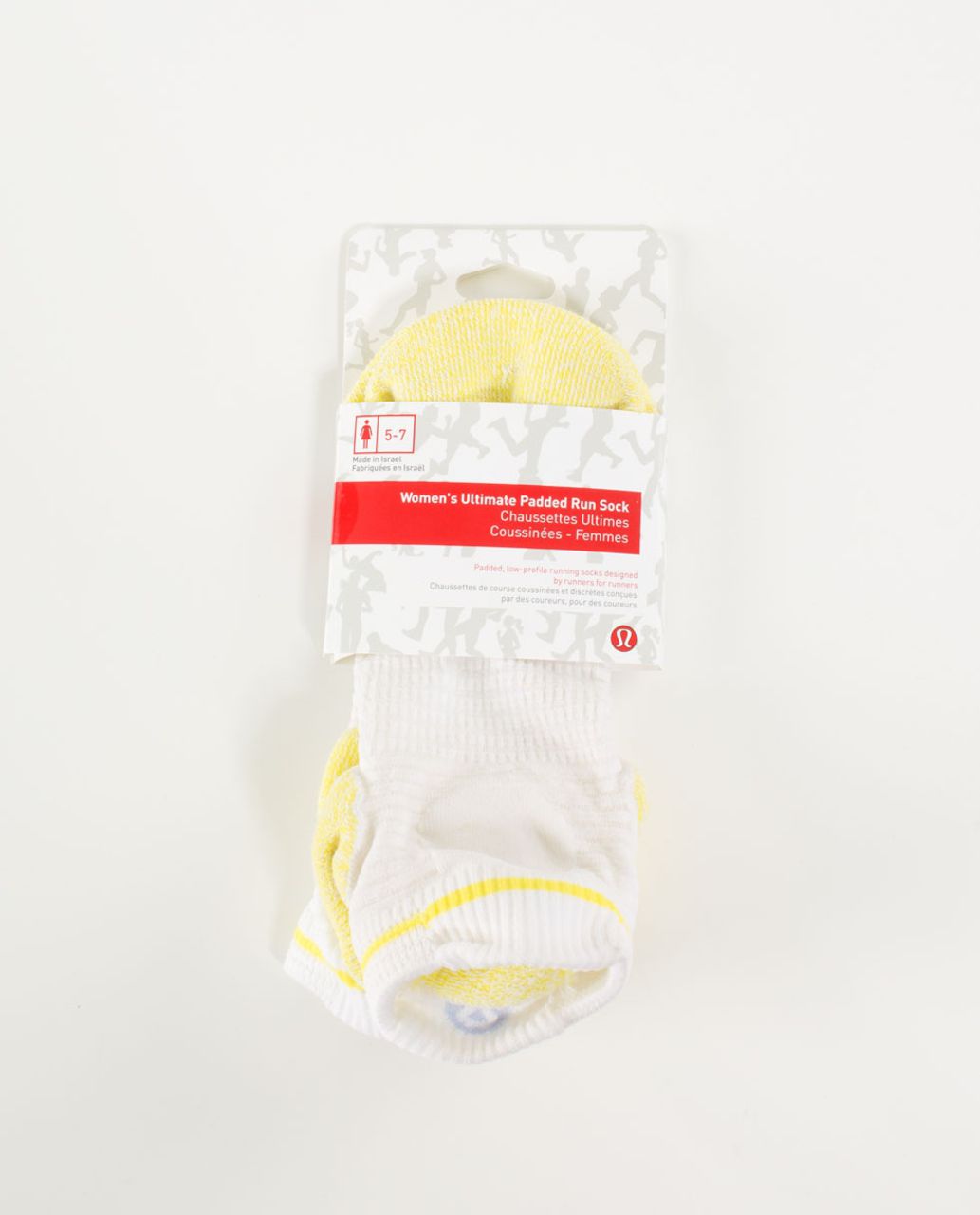 Lululemon Women's Ultimate Padded Run Sock - Sizzle