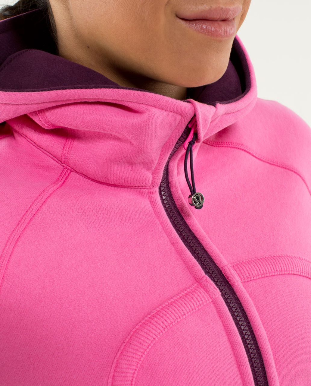 Lululemon Scuba Hoodie *Stretch (Lined Hood) - Afterglo / Plum