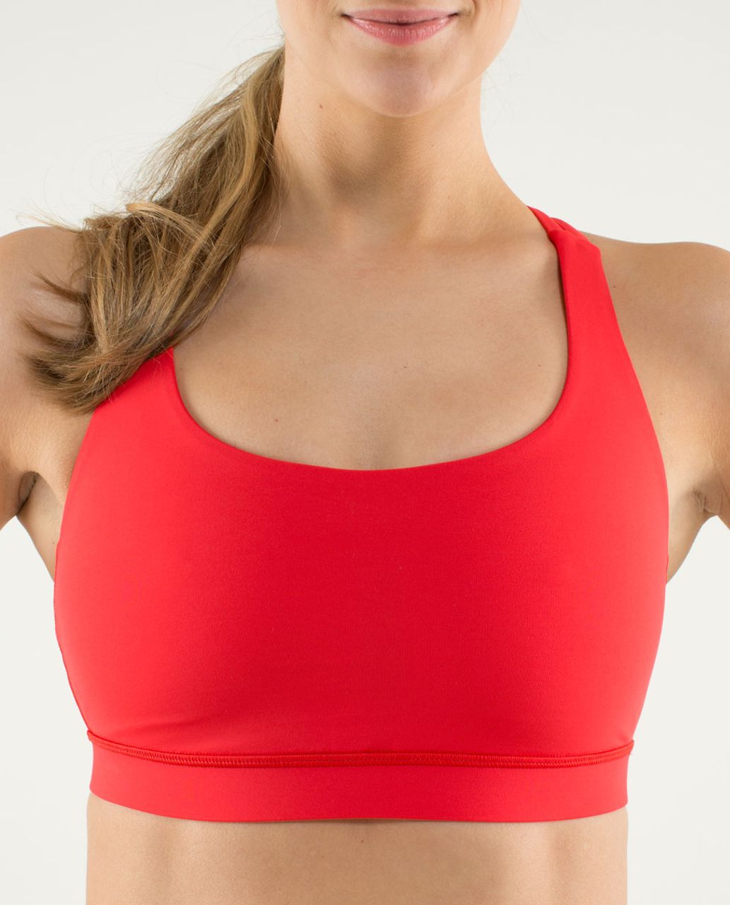 Lululemon Energy Bra ~ Love Red ~