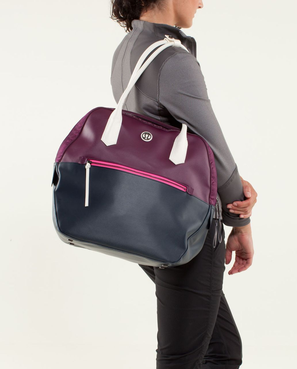 Lululemon Happy Hatha Hour Bag - Plum / Inkwell