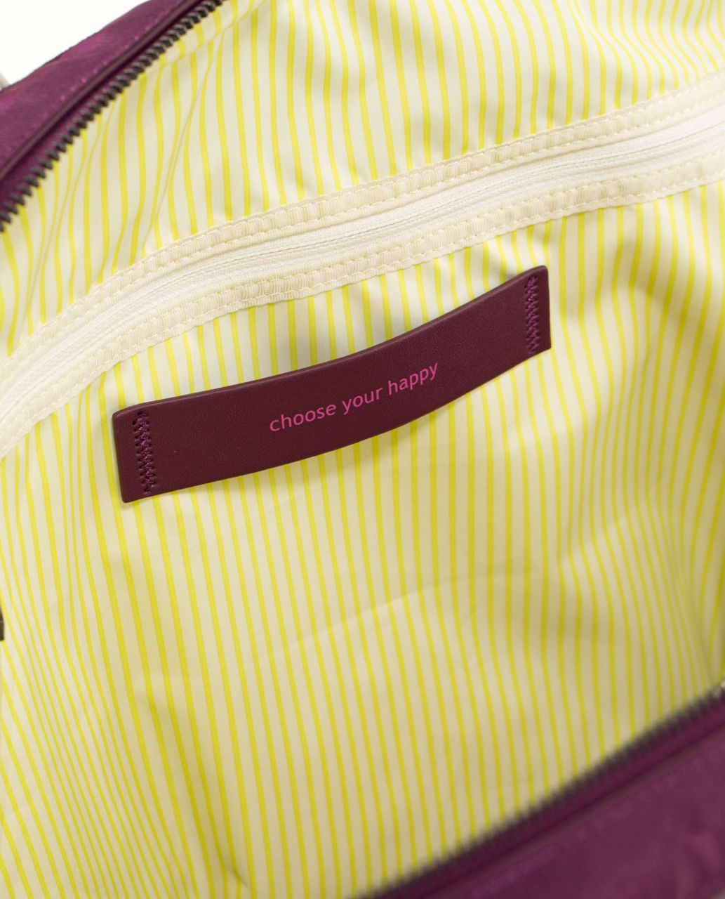 Lululemon Happy Hatha Hour Bag - Plum / Inkwell