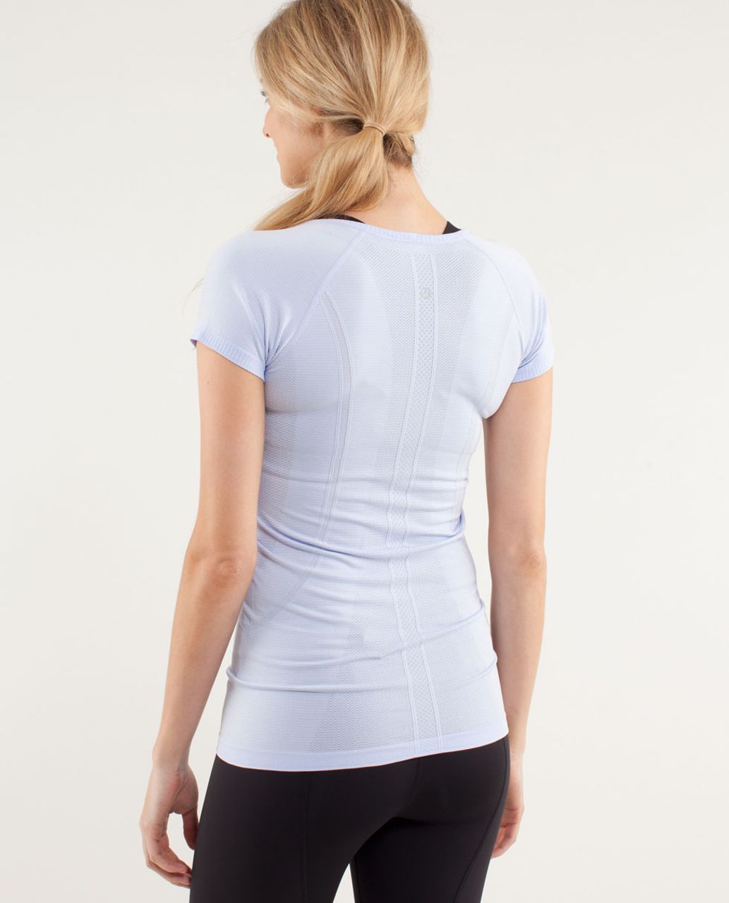 Lululemon Run:  Swiftly Tech V Neck - Cool Breeze