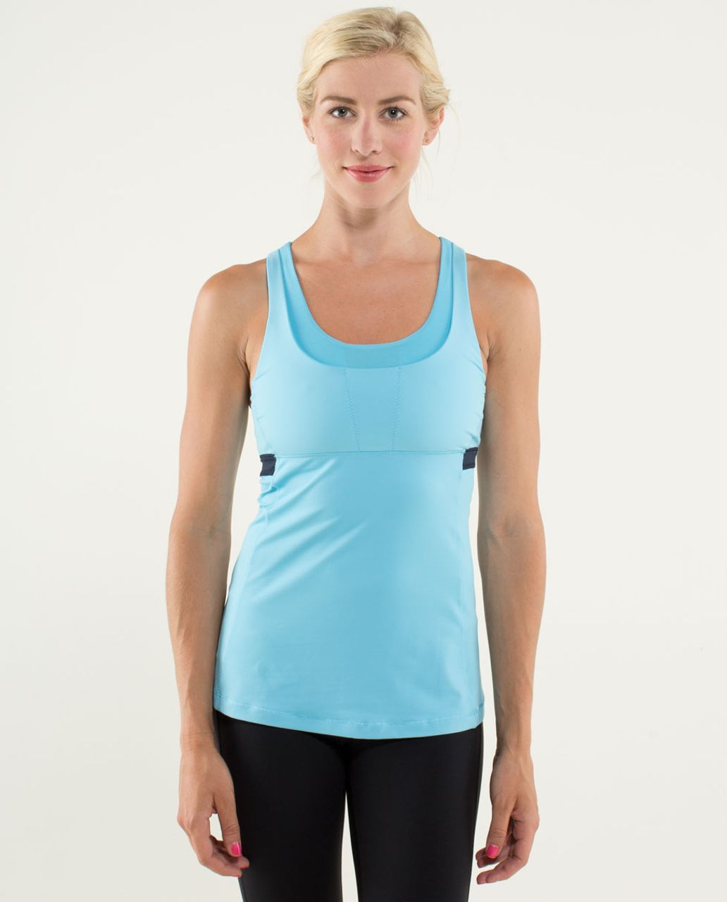 Lululemon Stuff Your Bra Tank II - Blue Moon / Inkwell / Blue Moon