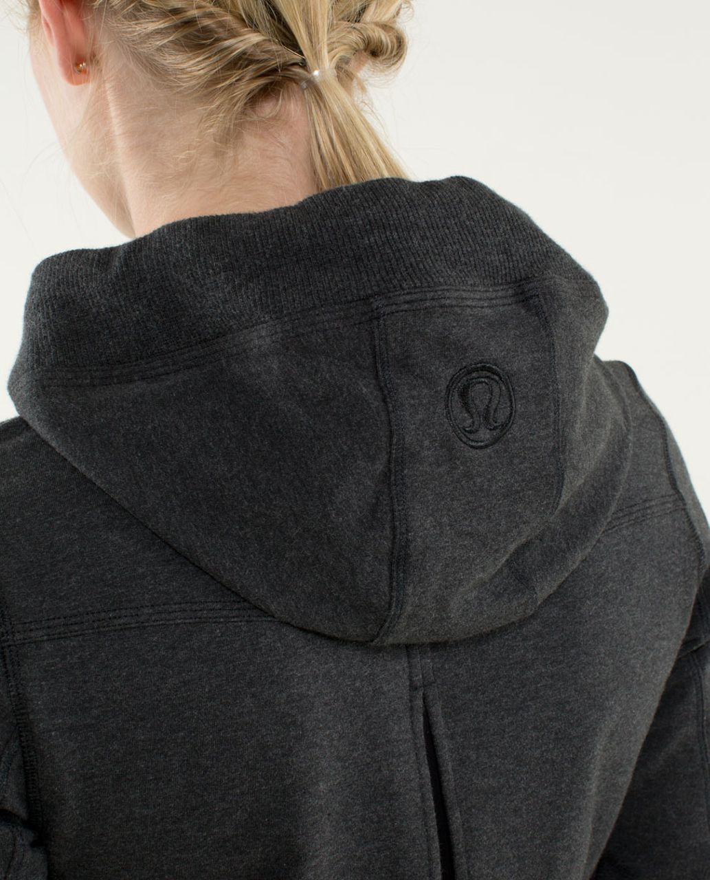 LULULEMON Heathered Black Grey Athletic Lightweigh