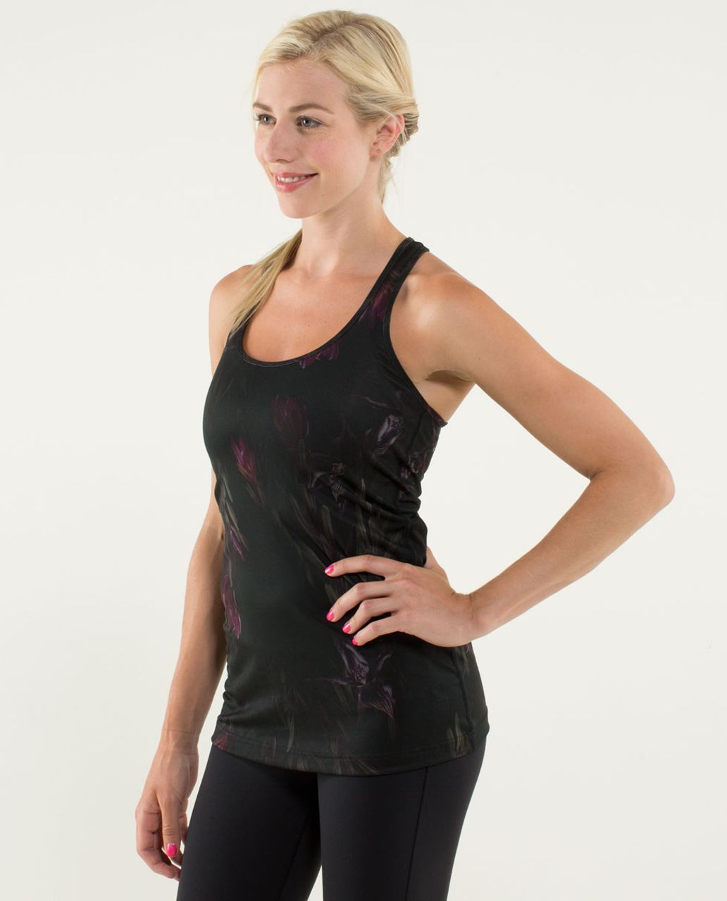 Lululemon Cool Racerback - Midnight Iris Multi