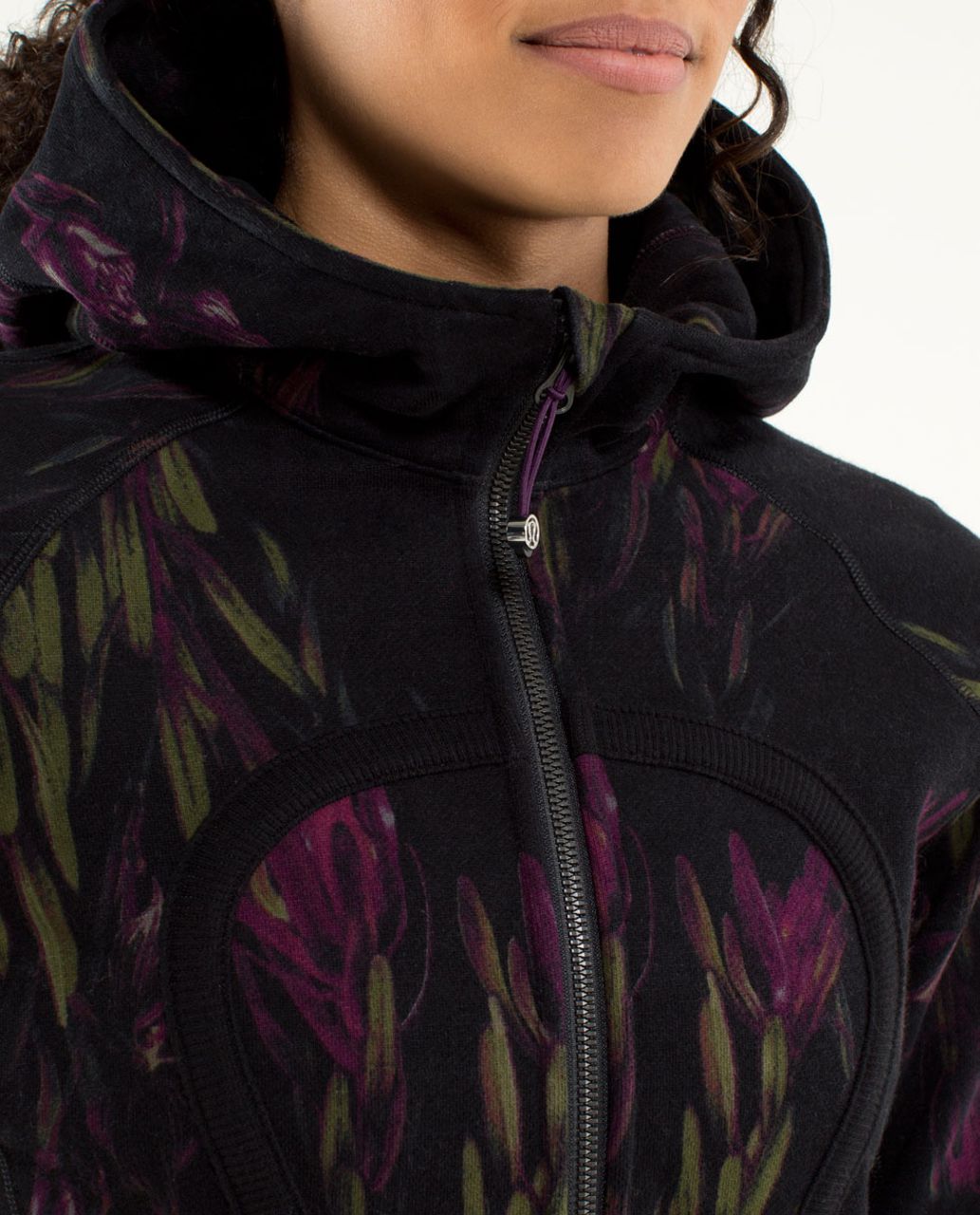 Lululemon Scuba Hoodie *Stretch (Lined Hood) - Midnight Iris Multi / Black  - lulu fanatics