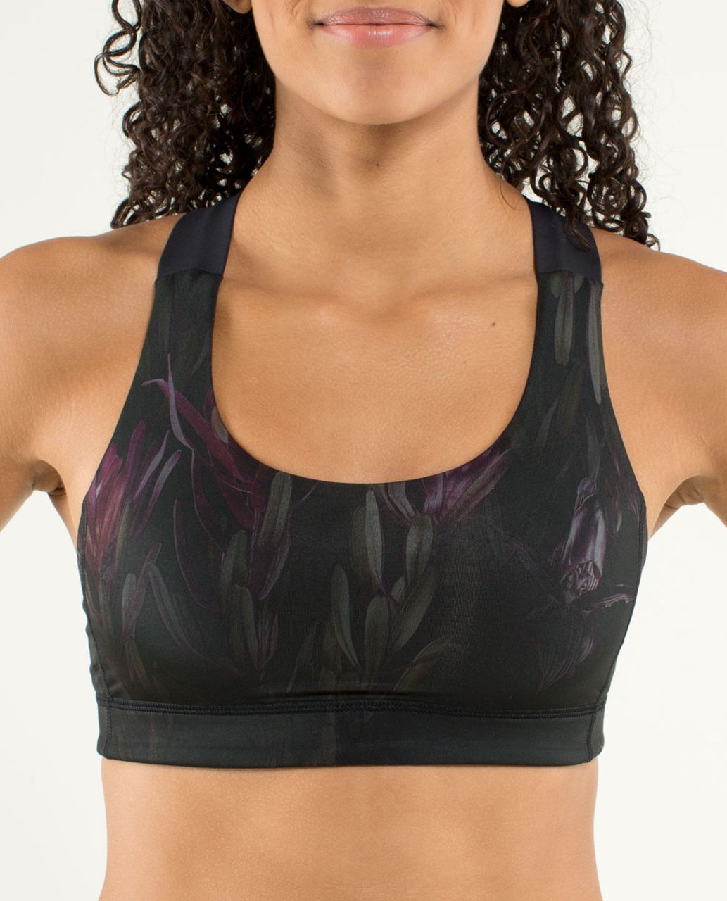 Lululemon All Sport Bra - Paisley Emboss Inkwell - lulu fanatics