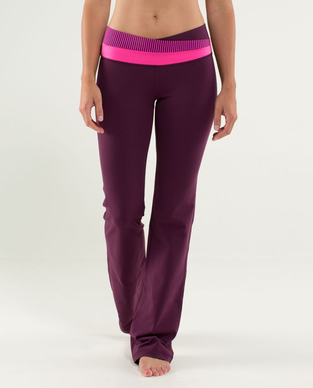 Lululemon Astro Pant (Tall) - Plum / Raspberry Glo Light / Hyper Stripe Raspberry Glo Light