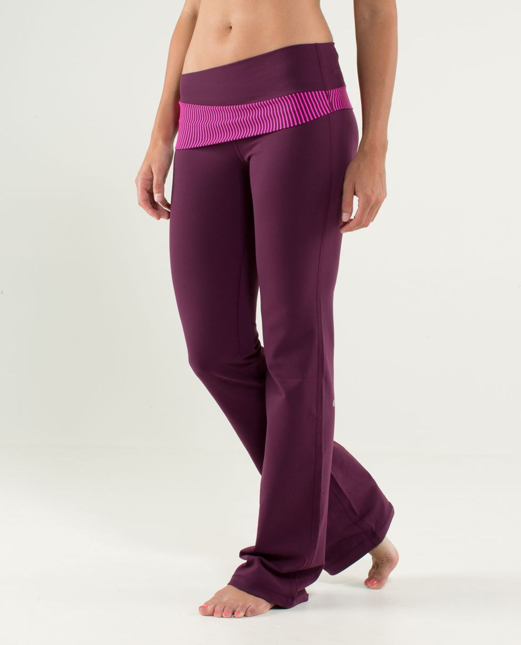 Lululemon Astro Pant (Tall) - Plum / Raspberry Glo Light / Hyper Stripe Raspberry Glo Light