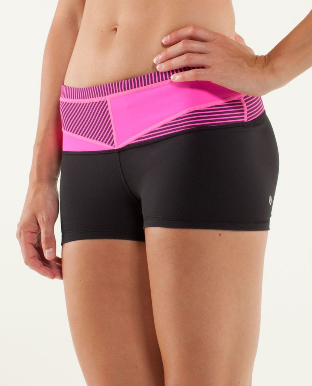 Lululemon Boogie Short - Black / Quilt 06 Fall 2013