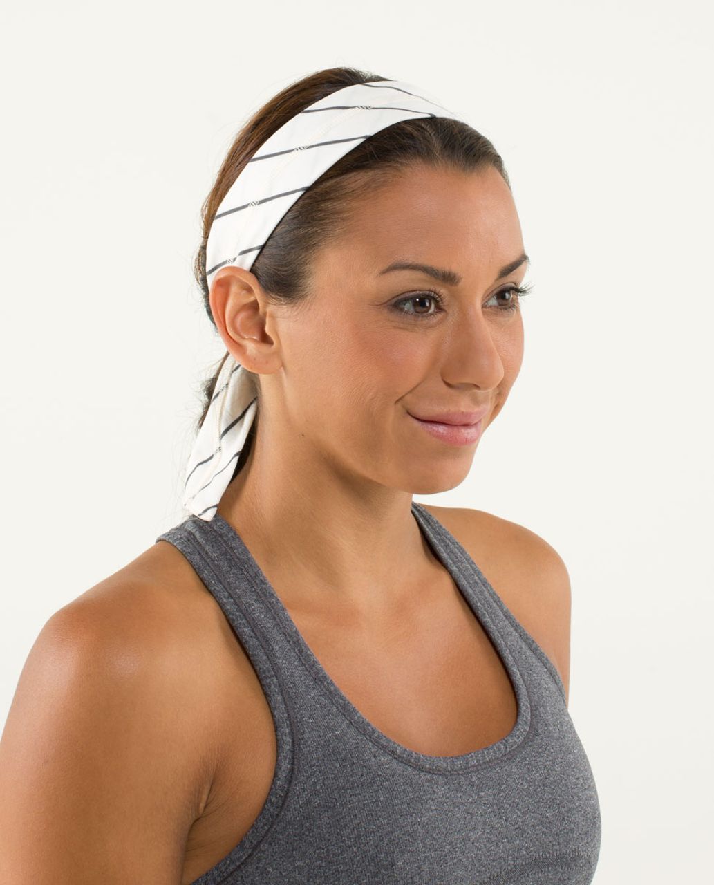 Lululemon Get Sweaty Headband - Slalom Stripe Angel Wing - lulu fanatics