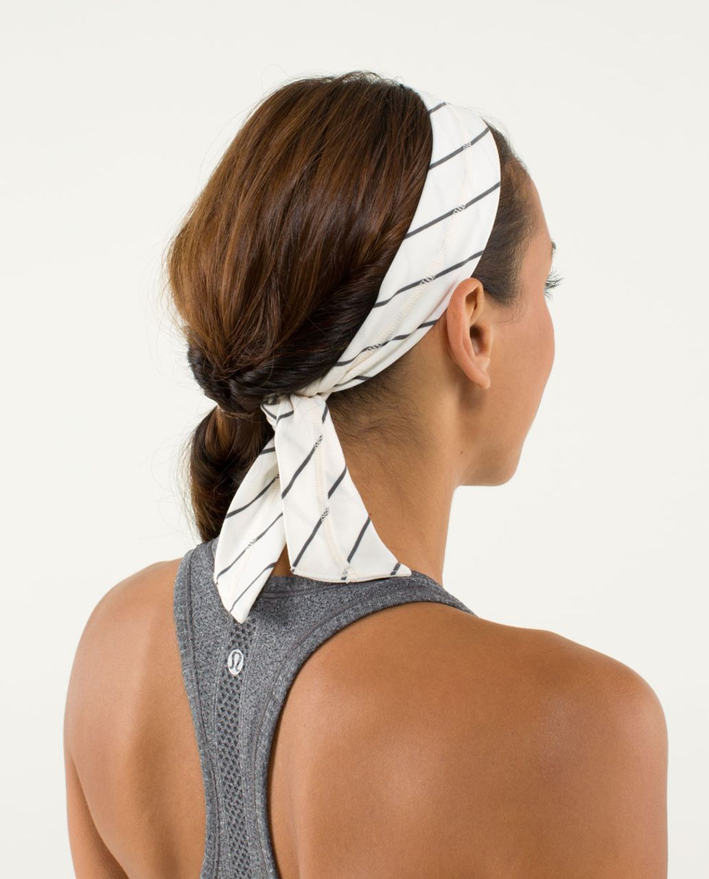 Lululemon Get Sweaty Headband - Slalom Stripe Angel Wing