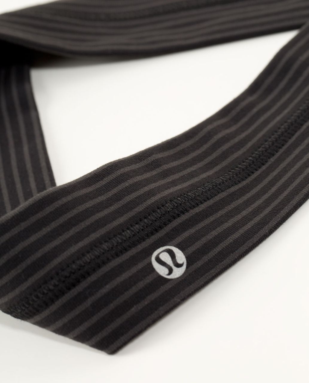 Lululemon Get Sweaty Headband - Hyper Stripe Black