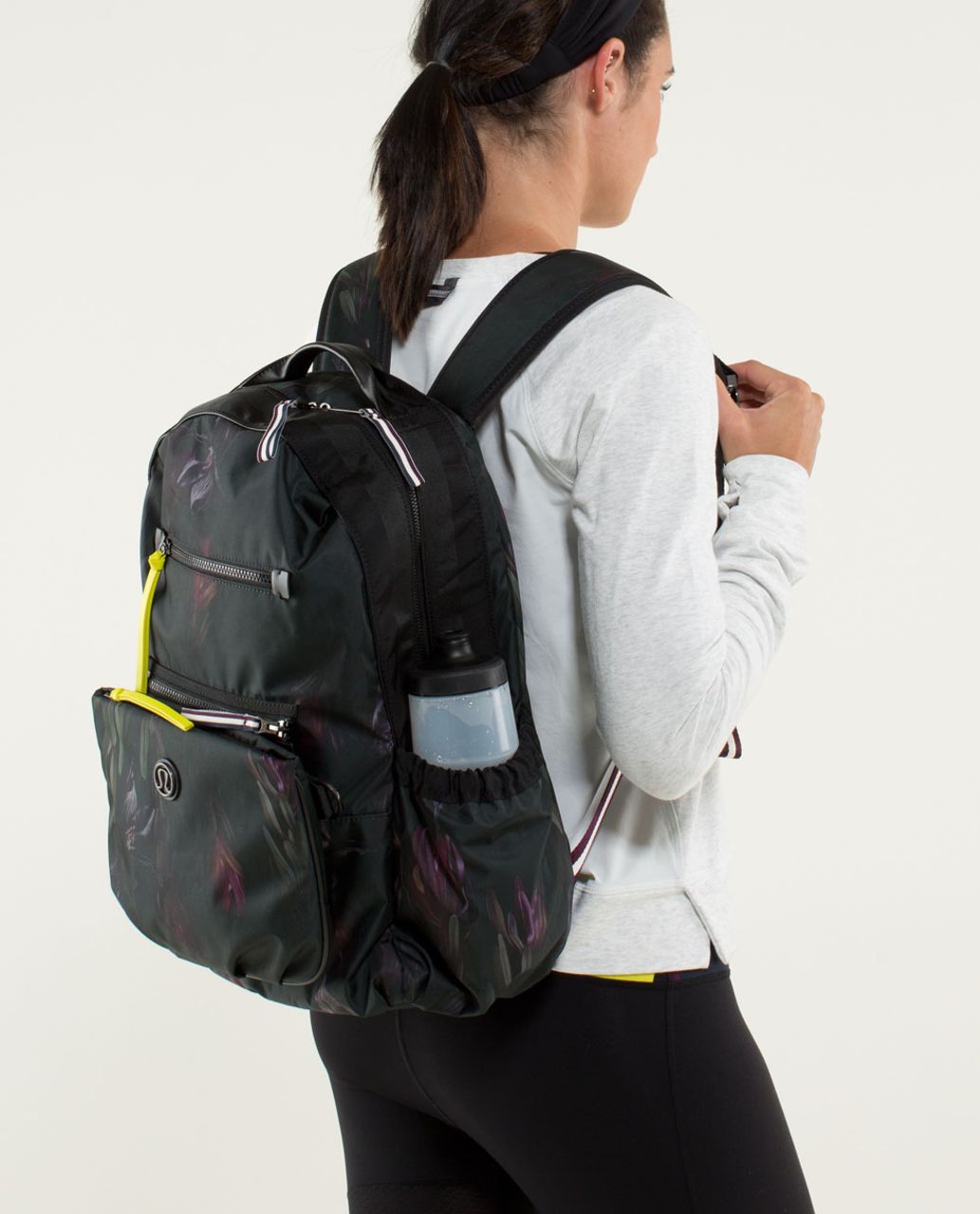 Lululemon Back To Class Backpack - Midnight Iris Multi - lulu fanatics