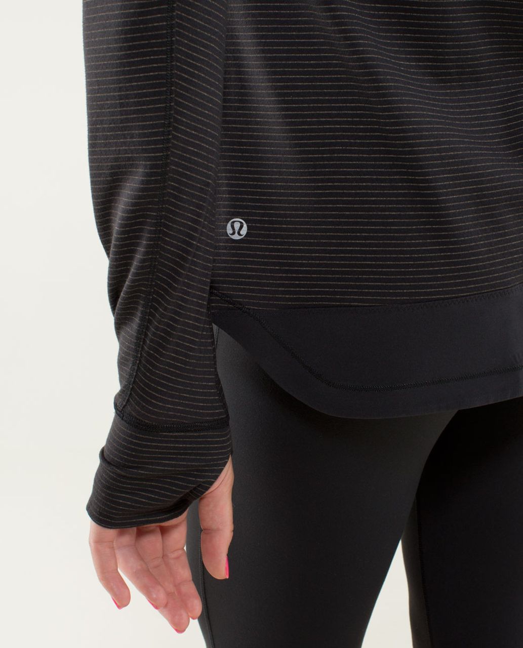 Lululemon Race Me Long Sleeve - Black